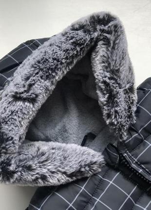 Куртка тепла євро зима george розмір 9-12 міс 74-80 см куртка тёплая евро зима4 фото