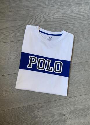 Polo ralph lauren футболка на мальчика подростка р. л, 160 см оригинал