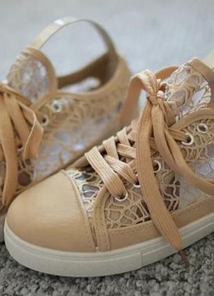 Кеды гипюр р.39