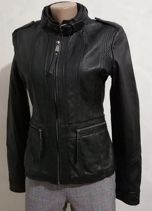 Натуральна шкіряна курточка бренд michael kors розкішна якість оригінал