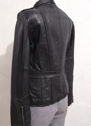 Натуральна шкіряна курточка бренд michael kors розкішна якість оригінал3 фото