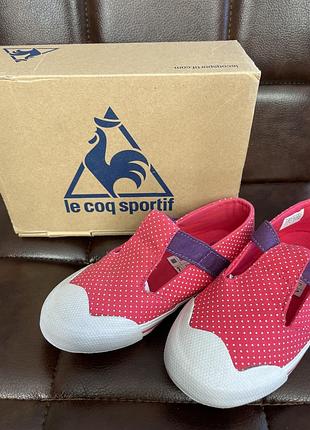 Мокасины-кеды  le coq sportif на девочку 27 размер