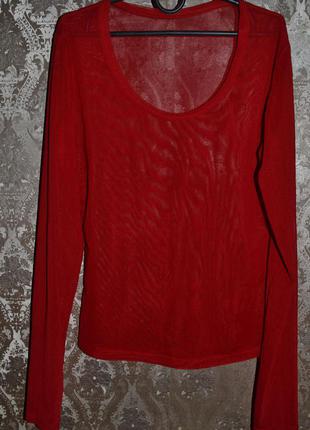 Базовая прозрачная блузочка / гольф