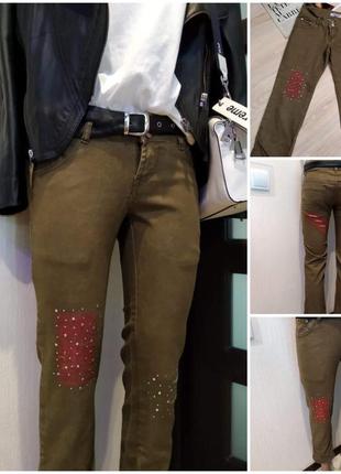 Стильные джинсы брюки штаны