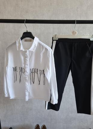 Рубашка  и брюки zara.школа