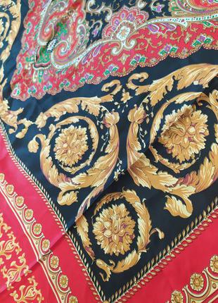 Платок винтаж стиль versace шелк4 фото
