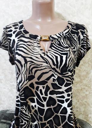 Леопардовое платье туника фирмы wallis2 фото
