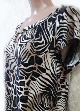 Леопардовое платье туника фирмы wallis3 фото