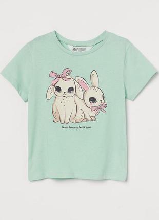 Футболка детская для девочки h&amp;m 210809