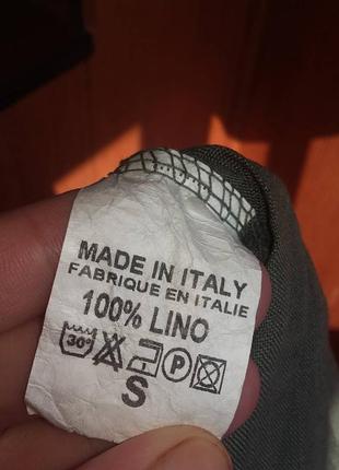 Итальянское льняное платье с капюшоном5 фото