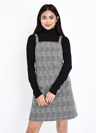 Легкий сарафан в клетку