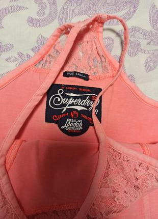 Платье розовое superdry размер s5 фото