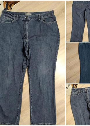 Мом джинси сині штани штани