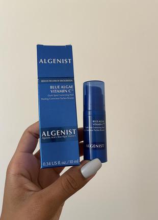Гель-пилинг от гиперпигментации algenist blue algae vitamin c™ dark spot correcting peel