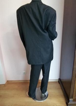 Чоловічий демісезонний шерстянный костюм /54/ brend woolmark2 фото