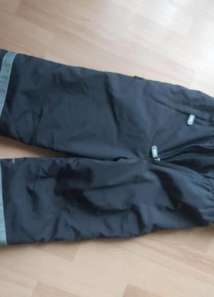 Зимові водонепроникні штани на підтяжках1 фото