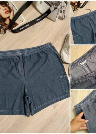 Лёгкие тонкие свободные шорты