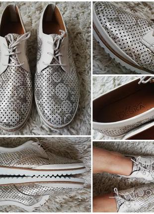 Класнючі літні туфельки, мокасини 36р.