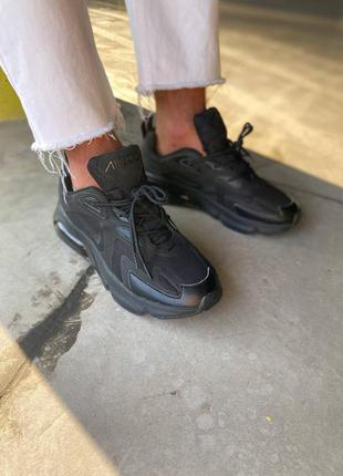 Кросівки nike air max 200 black  кроссовки