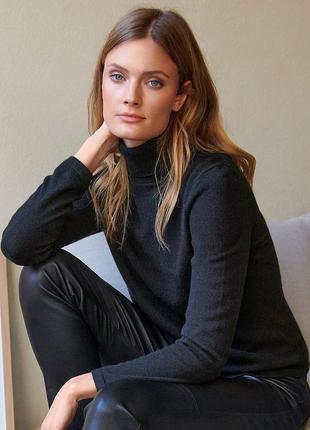 Кашемировый свитер гольф под шею водолазка