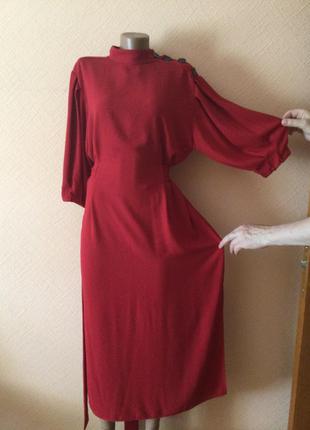 Бордовое готическое платье от zara.