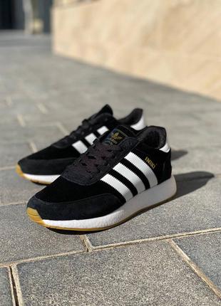 Кросівки adidas iniki black кроссовки8 фото