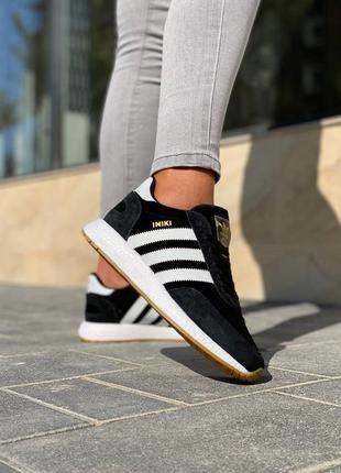 Кросівки adidas iniki black кросівки1 фото