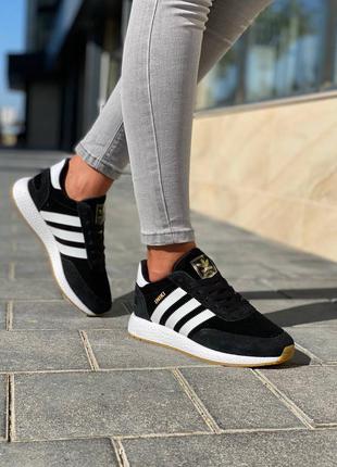 Кросівки adidas iniki black кросівки4 фото