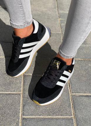 Кросівки adidas iniki black кросівки6 фото