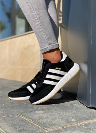 Кросівки adidas iniki black кроссовки9 фото