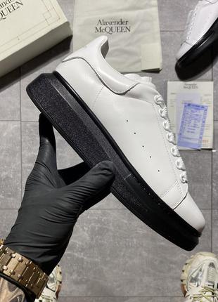 Кросівки alexander mcqueen white black