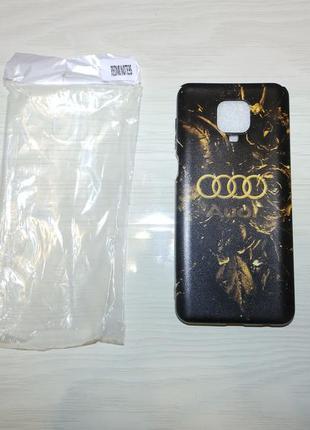 Чехол xiaomi redmi note 9 s audi 3