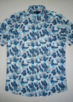 Рубашка  гавайская  easy cotton гавайка (m)1 фото