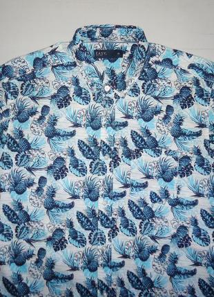 Рубашка  гавайская  easy cotton гавайка (m)2 фото