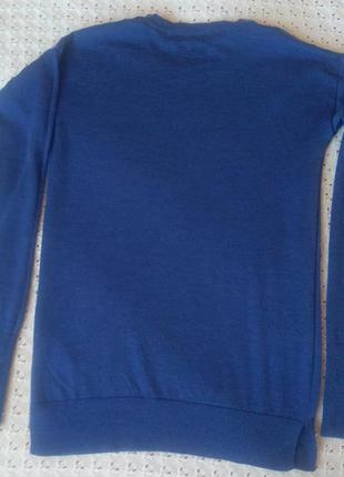 Джемпер з мериносової вовни светрик кофта пуловер шерстяной тонкий шерсть мериноса2 фото