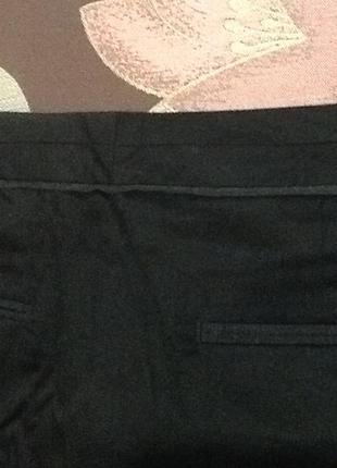 Коттоновые брюки с эластаном, etam, р.146 фото