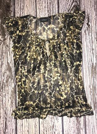 Фирменная шифоновая блуза для девушки, размер 42-442 фото