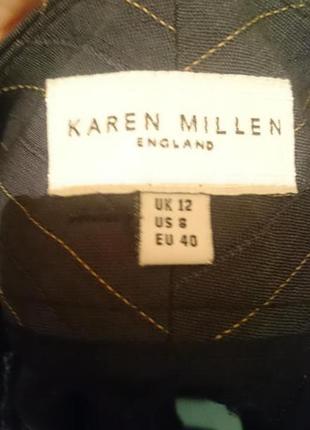 Шорты karen millen синие в тонкую полоску р.125 фото