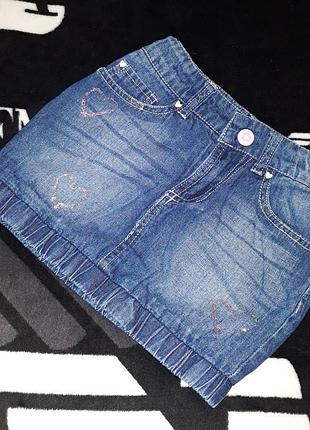 Джинсову спідницю спідничку спідниця фірма denim co спідниця
