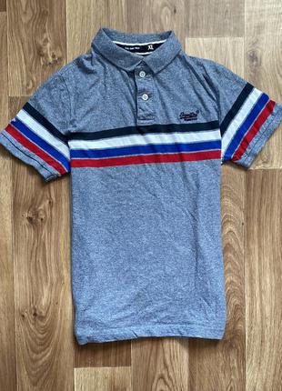 Superdry - футболка поло чоловіча розмір l