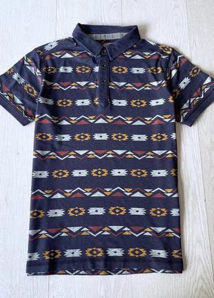 Поло тениска футболка tu размер s синяя