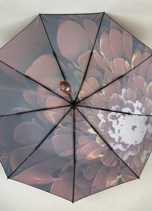 Жіноча парасолька-напівавтомат5 фото