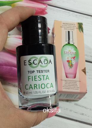 🌟fiesta carioca 🌟стойкий мини парфюм духи 40 мл эмираты