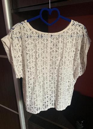 Гипюровая женска футболка