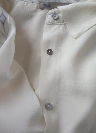 Nile collection блуза шелковая 6
