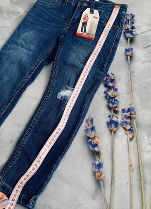 Джинсы levi’s 4/5 лет (104-110 см)8 фото