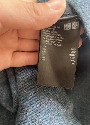 Шерстяной свитер uniqlo pp xs2 фото