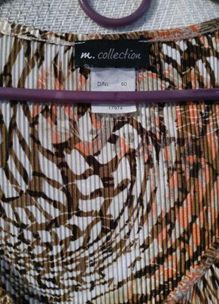 Женская летняя пляжная туника, летняя накидка, блуза, блузка m collection большой размер батал3 фото