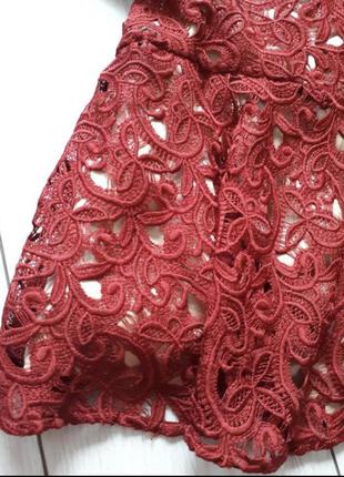 Невероятно красивое кружевное платье от zara3 фото