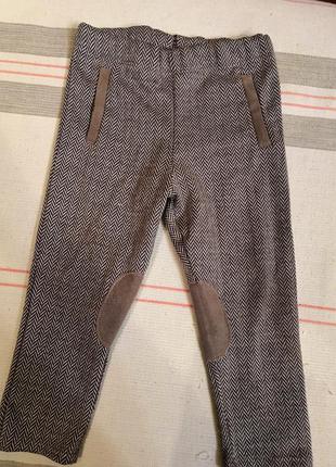 Лосины брючками. очень нарядные. 12-18 месяцев